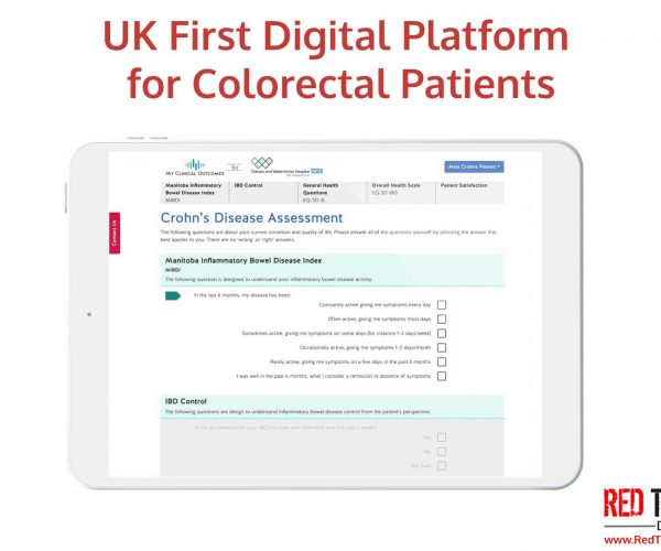 UK first digital platform for colorectal patients launches at Chelsea and Westminster hospital