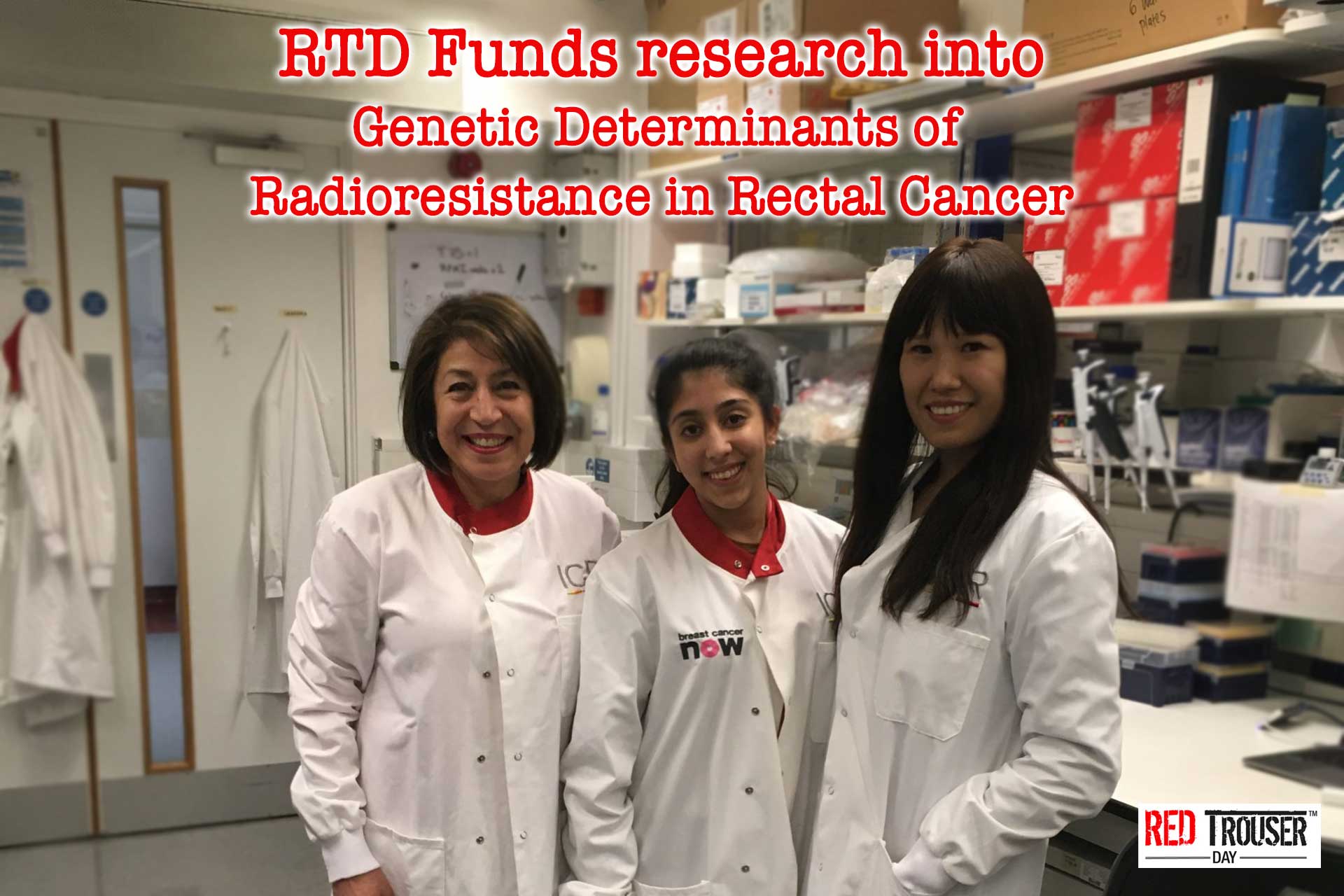 RTD funds research into the Genetic Determinants of Radioresistance in Rectal Cancer
